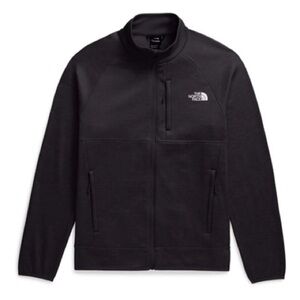NWT The North Face Canyonlands Fleece Jacket Black Men’s Small Hiking Outdoors